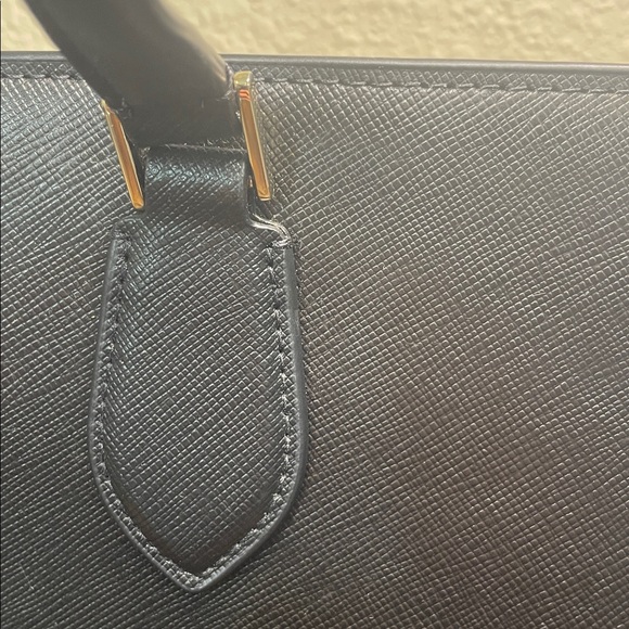 Kate Spade New York Madison Laptop Tote Bag Black Leather - Picture 5 of 14